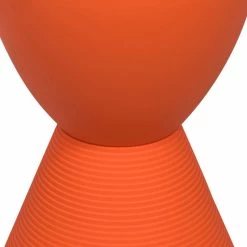 LeisureMod Modern Round Boyd Side Table, Orange, BS12OR -GDF sofa Shop 86c1cd6c089e4d27 1122 w800 h800 b0 p0