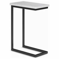 Simpli Home Ltd. Skyler C Side Table With Marble Top