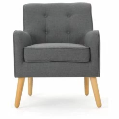 GDFStudio GDF Studio Fontinella Mid-Century Modern Fabric Tufted Arm Chair, Charcoal, Single 16 GDFStudio GDF Studio Fontinella Mid-Century Modern Fabric Tufted Arm Chair, Charcoal, Single -GDF sofa Shop 8851a3e602295fc6 9177 w800 h800 b1 p0