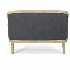 GDFStudio Alton Fabric Upholstered Loveseat, Charcoal And Natural -GDF sofa Shop 88e1002d013411dc 1925 w800 h800 b1 p0