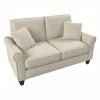 Bush Business Furniture Hudson 61W Loveseat In Cream Herringbone Fabric -GDF sofa Shop 89e197b5020c912f 0921 w800 h800 b1 p0