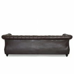 GDFStudio Vita Chesterfield Tufted Faux Leather Sofa, Brown -GDF sofa Shop 8ae18a85019cb617 2341 w800 h800 b1 p0