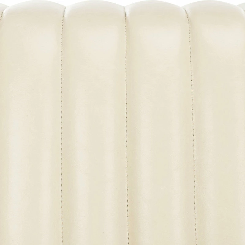 Safavieh Carmina Channeled Sofa, Light Beige 5 Safavieh Carmina Channeled Sofa, Light Beige - Image 3