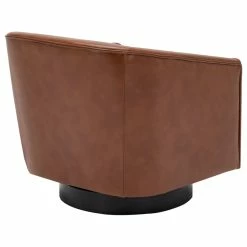 Comfort Pointe Geneva Charcoal Wood Base Swivel Chair, Caramel -GDF sofa Shop 8bd147ba0e500f04 6062 w800 h800 b1 p0