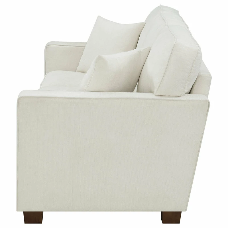 Office Star Products 3-Seater Sofa, Ivory 4 Office Star Products 3-Seater Sofa, Ivory - Image 2