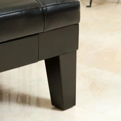 GDFStudio GDF Studio Tucson Leather Storage Ottoman Coffee Table, Black -GDF sofa Shop 8c11d1c50f907a1f 8863 w800 h800 b0 p0