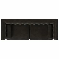 Jennifer Taylor Home Jack 84" Modern Tuxedo Tufted Sofa, Charcoal Gray Velvet -GDF sofa Shop 8c71a5c60df27bea 6614 w800 h800 b1 p0