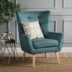 GDFStudio GDF Studio Temescal Mid Century Modern Dark Teal Fabric Club Chair, Dark Teal 15 GDFStudio GDF Studio Temescal Mid Century Modern Dark Teal Fabric Club Chair, Dark Teal -GDF sofa Shop 8cc145b201b99f6e 7127 w800 h800 b0 p0