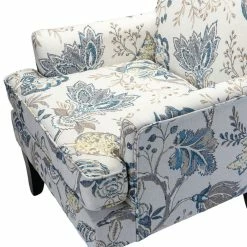 Karat Home Herrera Armchair, Blue Flral -GDF sofa Shop 8d31865e0eec6ddb 0734 w800 h800 b0 p0