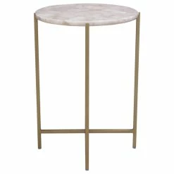 Diamond Sofa Mika Round Accent Table With Rose Quartz Top With Brass Base 16 Diamond Sofa Mika Round Accent Table With Rose Quartz Top With Brass Base -GDF sofa Shop 8d51210300106ae0 9861 w800 h800 b1 p0