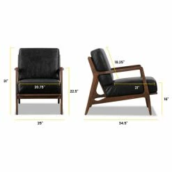 Poly & Bark Poly And Bark Verity Lounge Chair, Onyx Black -GDF sofa Shop 8d51a6510fe0e856 9932 w800 h800 b1 p0