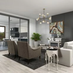 Brimfield & May Silver Contemporary Aluminum Accent Table, 24 X 16 -GDF sofa Shop 8d81fca403927ab4 6890 w800 h800 b0 p0