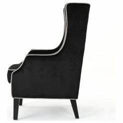 GDFStudio GDF Studio Edell Traditional New Velvet Two Toned High Winged Back Club Chair, B -GDF sofa Shop 8da1784801c98c81 9011 w800 h800 b1 p0