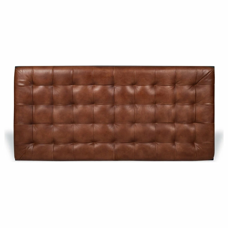 Edgemod Curio Ottoman, Tan/Black 6 Edgemod Curio Ottoman, Tan/Black - Image 4