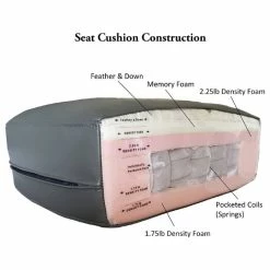 Hydeline USA Hydeline Dillon Top Grain Leather Sofa Collection, Cinnamon Brown, Loveseat -GDF sofa Shop 8ee1671b02bd4e9d 5209 w800 h800 b1 p0