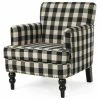 GDFStudio GDF Studio Eve Tufted Fabric Club Chair, Black Checkerboard/Dark Brown 2 GDFStudio GDF Studio Eve Tufted Fabric Club Chair, Black Checkerboard/Dark Brown -GDF sofa Shop 8f7175d301b70a60 1128 w800 h800 b1 p0