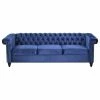 GDFStudio Spencer Tufted Chesterfield Velvet 3 Seater Sofa, Midnight Blue/Dark Brown 1 GDFStudio Spencer Tufted Chesterfield Velvet 3 Seater Sofa, Midnight Blue/Dark Brown -GDF sofa Shop 8fa11d8e022ebe46 5700 w800 h800 b1 p0