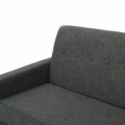 GDFStudio GDF Studio Stratford Mid Century Modern Fabric 3-Seat Sofa, Gray -GDF sofa Shop 8fd1a16101e529a3 4497 w800 h800 b0 p0