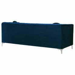 Meridian Furniture Isabelle Velvet Sofa, Navy -GDF sofa Shop 9021808608657309 6476 w800 h800 b1 p0