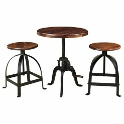 Coast To Coast Imports, LLC Manchester Brown Adjustable Round Accent Table 11 Coast To Coast Imports, LLC Manchester Brown Adjustable Round Accent Table -GDF sofa Shop 903121dd0cf989c2 6226 w800 h800 b1 p0