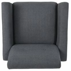GDFStudio GDF Studio Sierra Mid Century Fabric Club Chair, Dark Gray -GDF sofa Shop 91c1719f01c444f3 9092 w800 h800 b1 p0