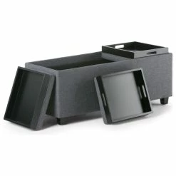 Simpli Home Ltd. Avalon Storage Ottoman -GDF sofa Shop 91d17cce0d0d23b8 7376 w800 h800 b1 p0