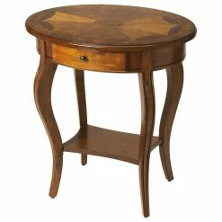 Butler Specialty Company Jeanette Olive Ash Oval Accent Table, 532101