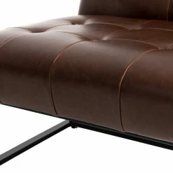 Glitzhome 29.25"H PU Leather Tufted Accent Chair, Brown -GDF sofa Shop 9331bf8800a6323f 2508 w800 h800 b0 p0