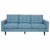 GDFStudio Darcy Contemporary Tufted Fabric 3 Seater Sofa, Blue/Dark Brown -GDF sofa Shop 9361e0bb0f90555e 1690 w800 h800 b1 p0