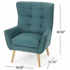 GDFStudio GDF Studio Temescal Mid Century Modern Dark Teal Fabric Club Chair, Dark Teal 16 GDFStudio GDF Studio Temescal Mid Century Modern Dark Teal Fabric Club Chair, Dark Teal -GDF sofa Shop 93d1ef3f01b99f60 7099 w800 h800 b1 p0