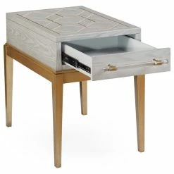 BASSETT MIRROR CO. Bassett Mirror Perrine Chairside Table -GDF sofa Shop 9441a99e0afb6e10 7324 w800 h800 b1 p0