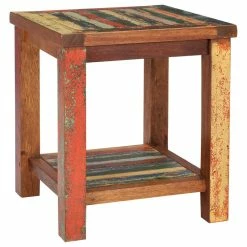 Chic Teak Inc. Marina Del Rey Recycled Teak Wood Boat Side Table -GDF sofa Shop 94c10f8c0f8dfa44 1987 w800 h800 b1 p0