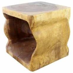 Kammika Import Export Co., Ltd (Thailand) Haussmann Wood Natural Cube End Sofa Table 16 In X 16 In H Walnut Oil -GDF sofa Shop 950192c9038db785 2206 w800 h800 b1 p0