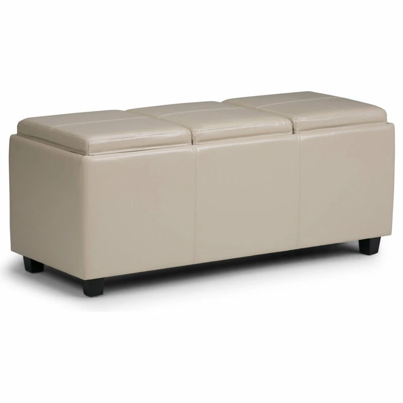 Simpli Home Ltd. Avalon Storage Ottoman 3 Simpli Home Ltd. Avalon Storage Ottoman