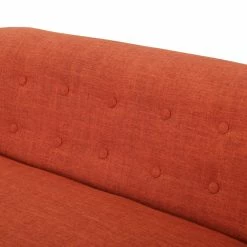 GDFStudio GDF Studio Carol Button Back Mid Century Fabric Modern Loveseat, Muted Orange -GDF sofa Shop 9641a8300f907abe 6781 w800 h800 b0 p0