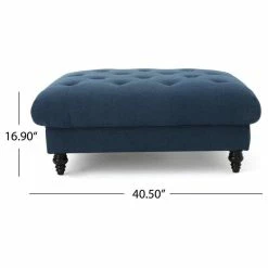 GDFStudio GDF Studio Parisian Coffee Table, Dark Blue -GDF sofa Shop 979119970f907089 7753 w800 h800 b1 p0