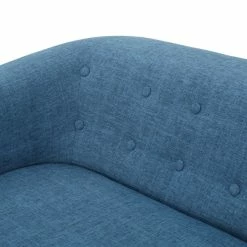 GDFStudio GDF Studio Carol Button Back Mid Century Fabric Modern Loveseat, Muted Blue -GDF sofa Shop 9901fa8b0f9075e0 6976 w800 h800 b0 p0