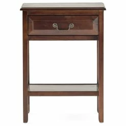 GDFStudio GDF Studio Noah Wood Top Drawer Accent Table, Brown Mahogany -GDF sofa Shop 99d1fc32022ffe1d 2646 w800 h800 b1 p0