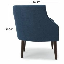 GDFStudio GDF Studio Davidson Tub Design Upholstered Accent Chair, Navy Blue -GDF sofa Shop 9a21782c01b852ac 0094 w800 h800 b1 p0
