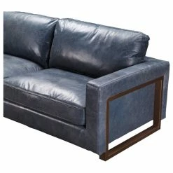 Moe's Home Collection Nikoly Contemporary Leather Sofa In Blue -GDF sofa Shop 9ae145580e828fed 2126 w800 h800 b1 p0