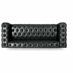 GDFStudio Marengo Contemporary Tufted 3 Seater Sofa, Midnight + Espresso, Faux Leather -GDF sofa Shop 9b4157d900fa7cb2 9145 w800 h800 b1 p0