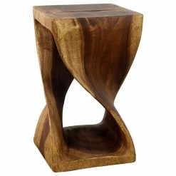 Kammika Import Export Co., Ltd (Thailand) Haussmann® Original Wood Twist Stool 12 X 12 X 20 In High Oak Oil 13 Kammika Import Export Co., Ltd (Thailand) Haussmann® Original Wood Twist Stool 12 X 12 X 20 In High Oak Oil -GDF sofa Shop 9c211da400975222 3437 w800 h800 b1 p0
