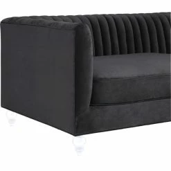 TOV Furniture Aviator Velvet Sofa - Gray -GDF sofa Shop 9cb1ff7f00e46f85 5151 w800 h800 b1 p0