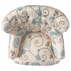 GDFStudio GDF Studio Alfred White And Blue Floral Fabric Club Chair With Chrome Nailheads -GDF sofa Shop 9dd106ba02295bd0 6479 w800 h800 b1 p0