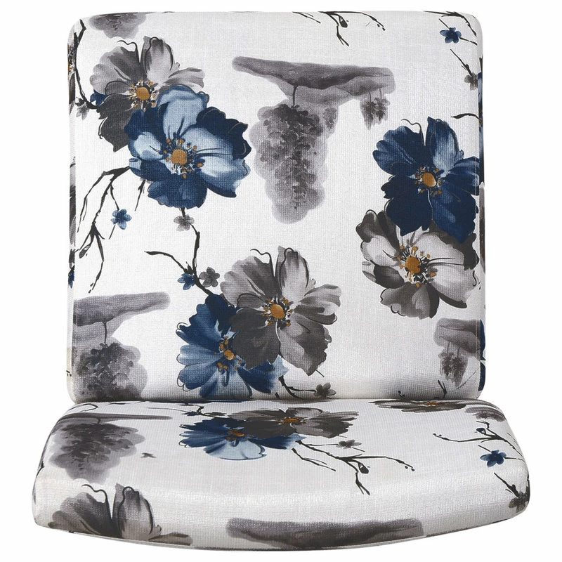 GDFStudio GDF Studio Kendal Fabric Grand Accent Chair, Print/Matte Black 7 GDFStudio GDF Studio Kendal Fabric Grand Accent Chair, Print/Matte Black - Image 5