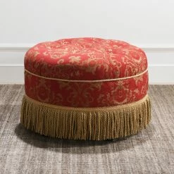 Jennifer Taylor Home Yolanda Tufted Round Ottoman With Bullion Trim, Red Gold Jacquard 17 Jennifer Taylor Home Yolanda Tufted Round Ottoman With Bullion Trim, Red Gold Jacquard -GDF sofa Shop a27101c20e273c97 6243 w800 h800 b0 p0