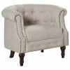Rosevera Corporation Argenziano Chesterfield Chair, Beige -GDF sofa Shop a3e101d50bb210bc 1055 w800 h800 b1 p0