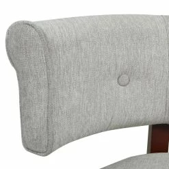 Jennifer Taylor Home Jared Roll Arm Tufted Bench Settee, Silver Gray Polyester Yarn-Dyed 25 Jennifer Taylor Home Jared Roll Arm Tufted Bench Settee, Silver Gray Polyester Yarn-Dyed -GDF sofa Shop a561991901959344 9536 w800 h800 b0 p0