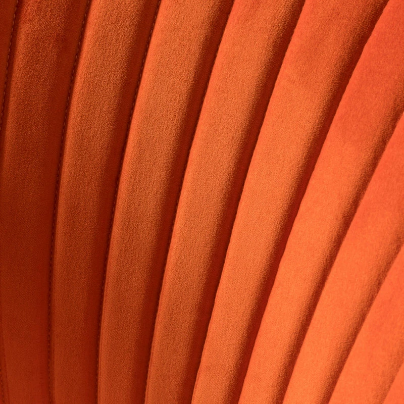 Karat Home Monica Side Chair, Orange 8 Karat Home Monica Side Chair, Orange - Image 6