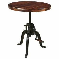 Coast To Coast Imports, LLC Manchester Brown Adjustable Round Accent Table 9 Coast To Coast Imports, LLC Manchester Brown Adjustable Round Accent Table -GDF sofa Shop a9910f470cf989b9 6226 w800 h800 b1 p0